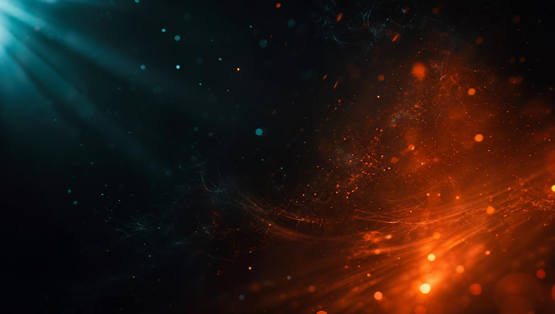 Creative Hills high-definition abstract ember gradient artwork